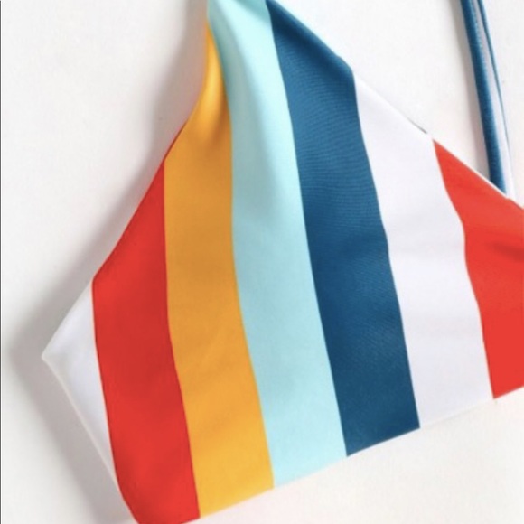 LAST ONE❗️Colorblock Striped Bikini - Picture 4 of 5
